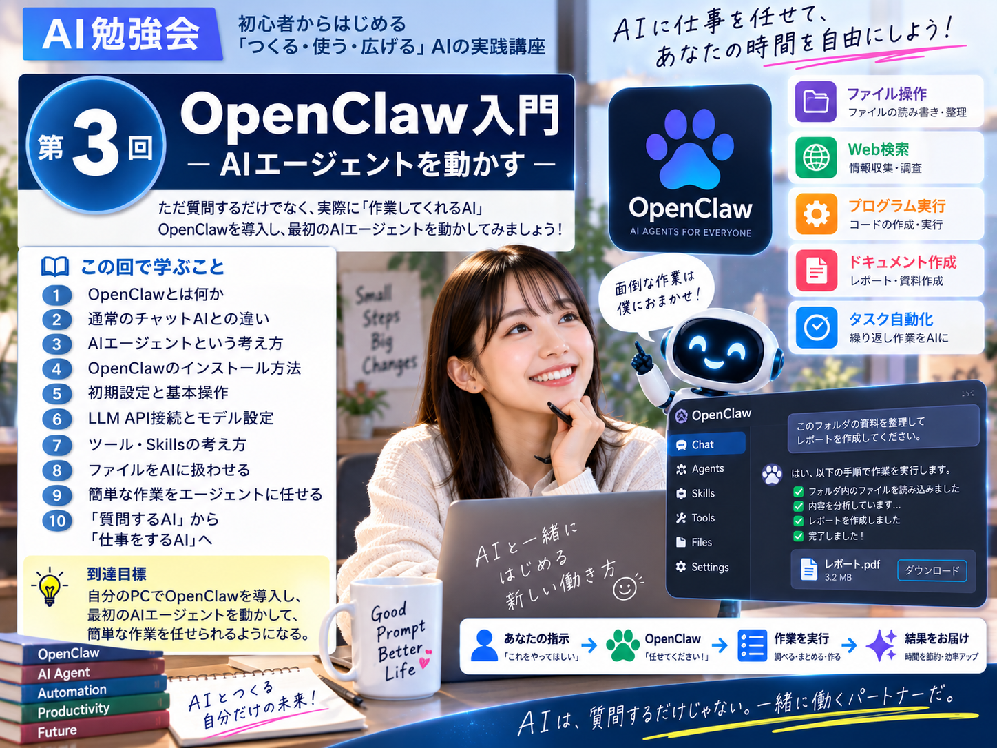 第3回 AI実践マスター講座の案内画像