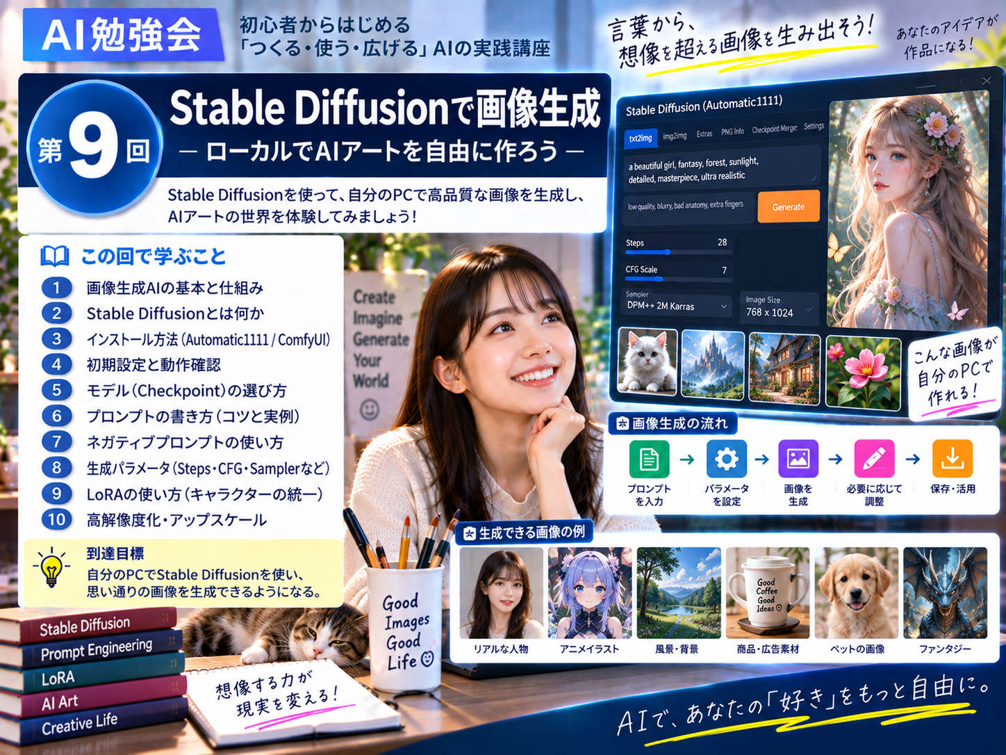 第9回 AI実践マスター講座の案内画像